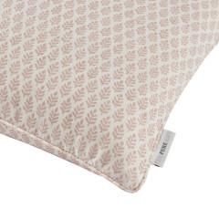 Folia Rose Printed Cotton Cushion 43cm x 43cm