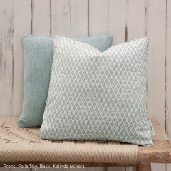 Kalinda Mineral Woven Cushion 43cm x 43cm