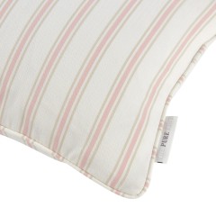 Malika Blush Woven Cushion 43cm x 30cm