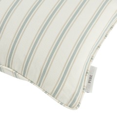 cushion malika sky self piped edge detail