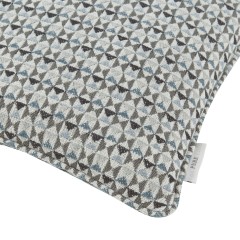 cushion nala aqua self piped edge detail