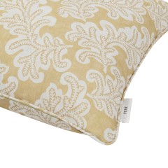 cushion odila honey self piped edge detail