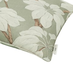 cushion pondicherry sage self piped edge detail