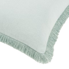 cushion shani mineral frayed edge detail