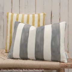 Tassa Grande Fog Printed Cotton Cushion 55cm x 38cm