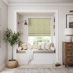 Dari Moss Roman Blind Lifestyle