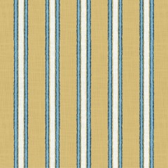 Akola Ochre Curtains Fabric Flat