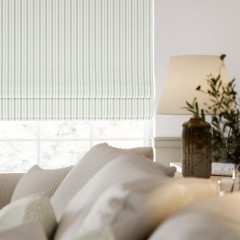 Ananta Blue Roman Blind Lifestyle