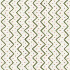 Azmi Olive Printed Cotton Fabric