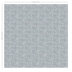 Babouches Denim Printed Cotton Fabric