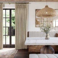 Bedouin Taupe Curtains