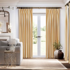 Capri Ginger Curtains