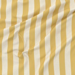 Capri Gold Printed Cotton Fabric
