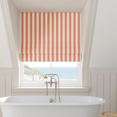 Capri Koi Roman Blind Lifestyle