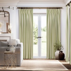 Capri Olive Curtains