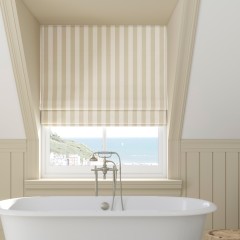 Capri Sand Roman Blind Lifestyle