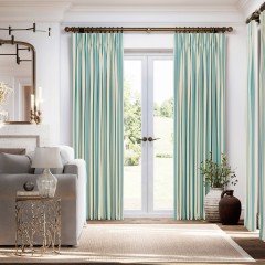 Capri Teal Curtains
