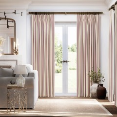 Capri Woodrose Curtains