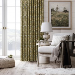 Chapan Olive Printed Recycled Fabric