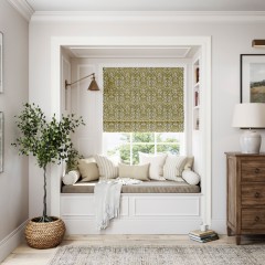 Chapan Olive Printed Recycled Fabric