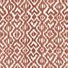 Dari Rust Curtains Fabric Flat