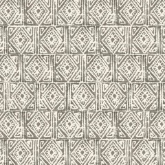 Fabric Ellora Graphite Print Flat