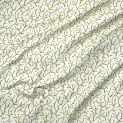 Inaya Moss Printed Cotton Fabric