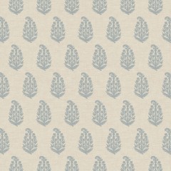 Fabric Indira Chambray Print Flat