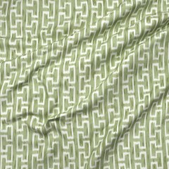 Ipak Fennel Printed Cotton Fabric