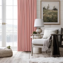 Ischia Cranberry Printed Cotton Fabric