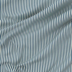 Ischia Indigo Printed Cotton Fabric