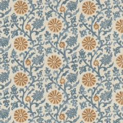 Mevlana Ginger Curtains Fabric Flat
