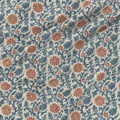 Mevlana Indigo Roman Blind