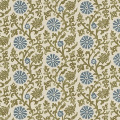 Mevlana Lake Curtains Fabric Flat