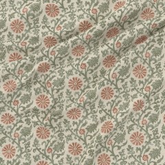 Mevlana Redwood Roman Blind