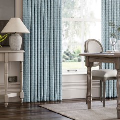 Mudra Blue Curtains