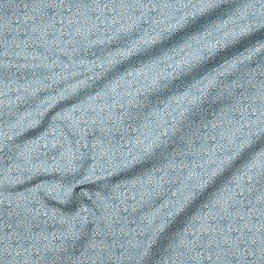 Mudra Blue Roman Blind