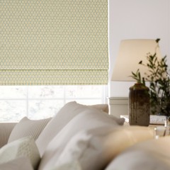 Mudra Honey Roman Blind Lifestyle