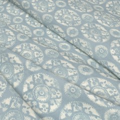 Fabric Nubra Denim Print Wave