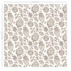 Palais Clay Printed Cotton Fabric