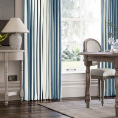 Rama Indigo Printed Cotton Fabric