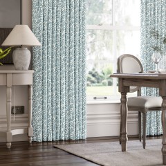 Rasika Blue Curtains
