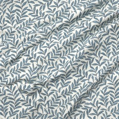 Rasika Indigo Printed Cotton Fabric