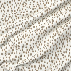 Sima Cocoa Printed Cotton Fabric