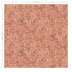 Toubkal Spice Printed Cotton Fabric