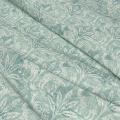 Fabric Toubkal Teal Print Wave