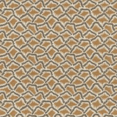 Wadi Ginger Printed Recycled Fabric