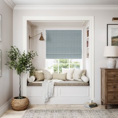 Wadi Indigo Roman Blind Lifestyle