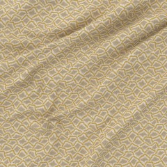 Wadi Ochre Printed Recycled Fabric