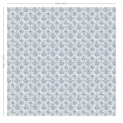 Watika Delft Printed Cotton Fabric